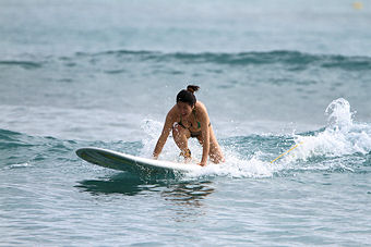 Cindy Surfing